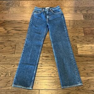 & Other Stories Blue High Rise Women Jeans